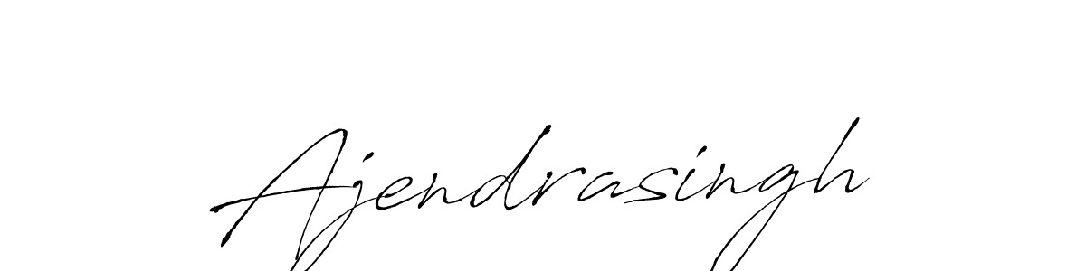 Ajendrasingh stylish signature style. Best Handwritten Sign (Antro_Vectra) for my name. Handwritten Signature Collection Ideas for my name Ajendrasingh. Ajendrasingh signature style 6 images and pictures png