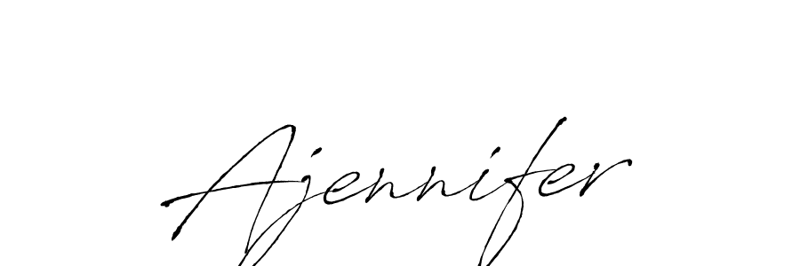 Use a signature maker to create a handwritten signature online. With this signature software, you can design (Antro_Vectra) your own signature for name Ajennifer. Ajennifer signature style 6 images and pictures png