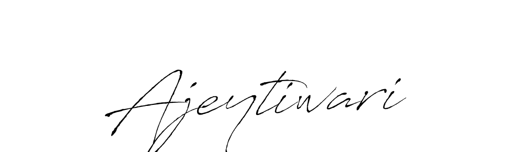 if you are searching for the best signature style for your name Ajeytiwari. so please give up your signature search. here we have designed multiple signature styles  using Antro_Vectra. Ajeytiwari signature style 6 images and pictures png