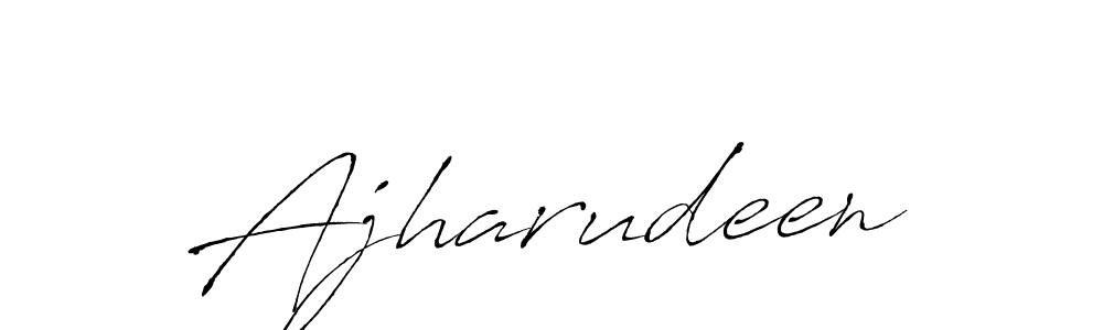 Make a beautiful signature design for name Ajharudeen. Use this online signature maker to create a handwritten signature for free. Ajharudeen signature style 6 images and pictures png