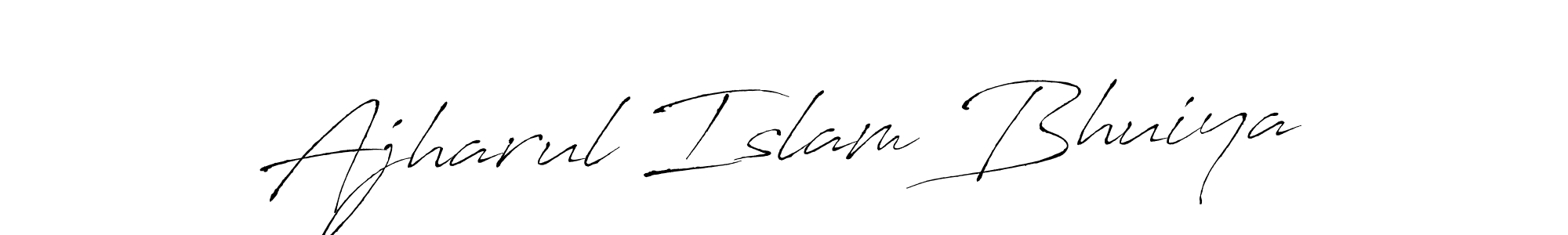 It looks lik you need a new signature style for name Ajharul Islam Bhuiya. Design unique handwritten (Antro_Vectra) signature with our free signature maker in just a few clicks. Ajharul Islam Bhuiya signature style 6 images and pictures png