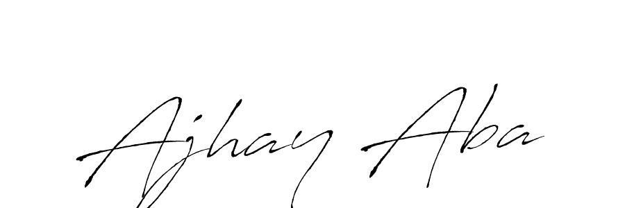 Also You can easily find your signature by using the search form. We will create Ajhay Aba name handwritten signature images for you free of cost using Antro_Vectra sign style. Ajhay Aba signature style 6 images and pictures png