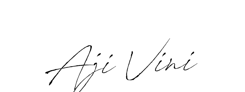 Here are the top 10 professional signature styles for the name Aji Vini. These are the best autograph styles you can use for your name. Aji Vini signature style 6 images and pictures png