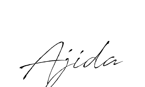 Make a beautiful signature design for name Ajida. With this signature (Antro_Vectra) style, you can create a handwritten signature for free. Ajida signature style 6 images and pictures png