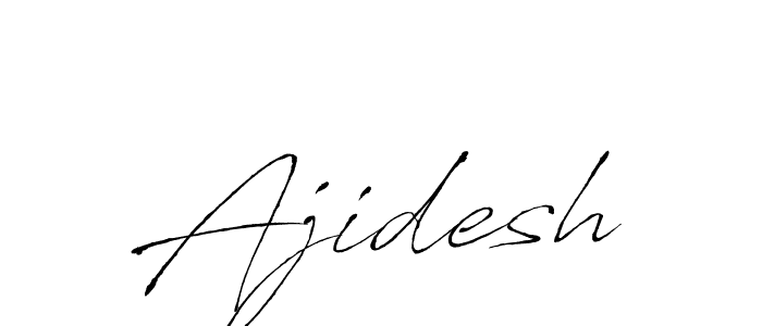 You should practise on your own different ways (Antro_Vectra) to write your name (Ajidesh) in signature. don't let someone else do it for you. Ajidesh signature style 6 images and pictures png