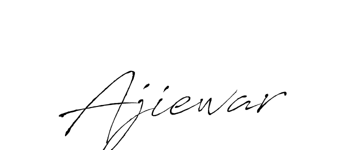 Make a beautiful signature design for name Ajiewar. With this signature (Antro_Vectra) style, you can create a handwritten signature for free. Ajiewar signature style 6 images and pictures png