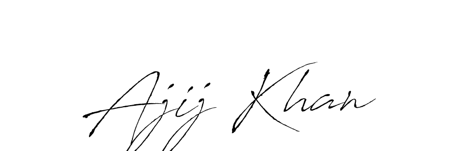 You can use this online signature creator to create a handwritten signature for the name Ajij Khan. This is the best online autograph maker. Ajij Khan signature style 6 images and pictures png