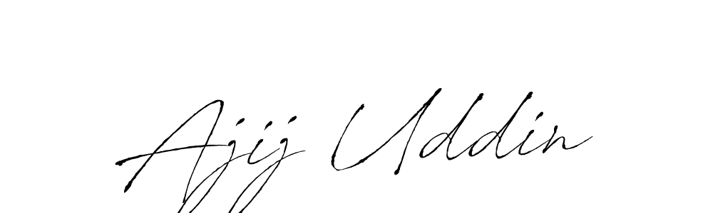 Use a signature maker to create a handwritten signature online. With this signature software, you can design (Antro_Vectra) your own signature for name Ajij Uddin. Ajij Uddin signature style 6 images and pictures png