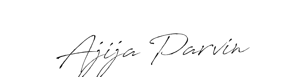 How to Draw Ajija Parvin signature style? Antro_Vectra is a latest design signature styles for name Ajija Parvin. Ajija Parvin signature style 6 images and pictures png
