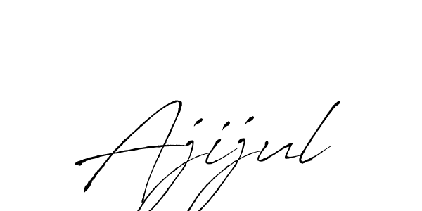 Ajijul stylish signature style. Best Handwritten Sign (Antro_Vectra) for my name. Handwritten Signature Collection Ideas for my name Ajijul. Ajijul signature style 6 images and pictures png