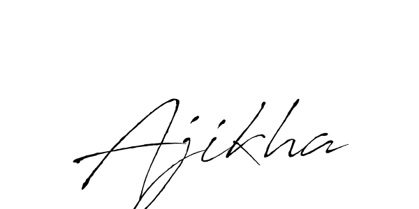 Ajikha stylish signature style. Best Handwritten Sign (Antro_Vectra) for my name. Handwritten Signature Collection Ideas for my name Ajikha. Ajikha signature style 6 images and pictures png