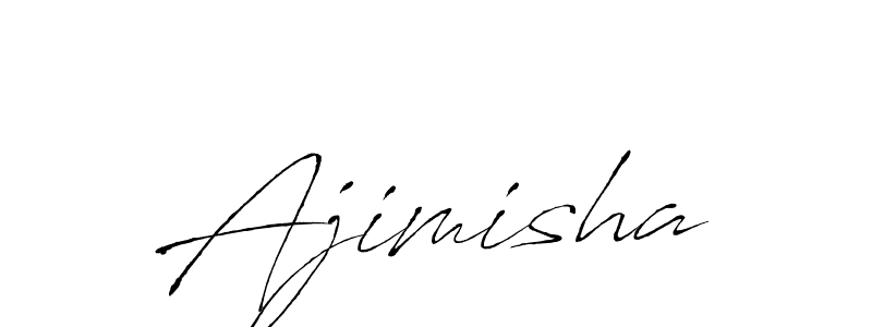 Also we have Ajimisha name is the best signature style. Create professional handwritten signature collection using Antro_Vectra autograph style. Ajimisha signature style 6 images and pictures png