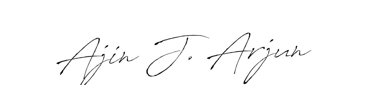 Similarly Antro_Vectra is the best handwritten signature design. Signature creator online .You can use it as an online autograph creator for name Ajin J. Arjun. Ajin J. Arjun signature style 6 images and pictures png