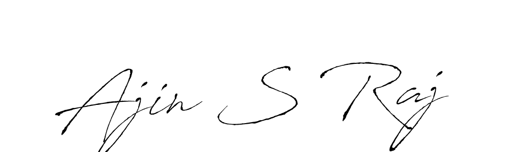 This is the best signature style for the Ajin S Raj name. Also you like these signature font (Antro_Vectra). Mix name signature. Ajin S Raj signature style 6 images and pictures png