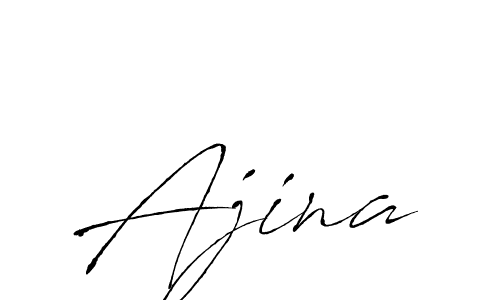 You should practise on your own different ways (Antro_Vectra) to write your name (Ajina) in signature. don't let someone else do it for you. Ajina signature style 6 images and pictures png