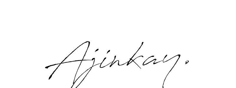 Design your own signature with our free online signature maker. With this signature software, you can create a handwritten (Antro_Vectra) signature for name Ajinkay.. Ajinkay. signature style 6 images and pictures png