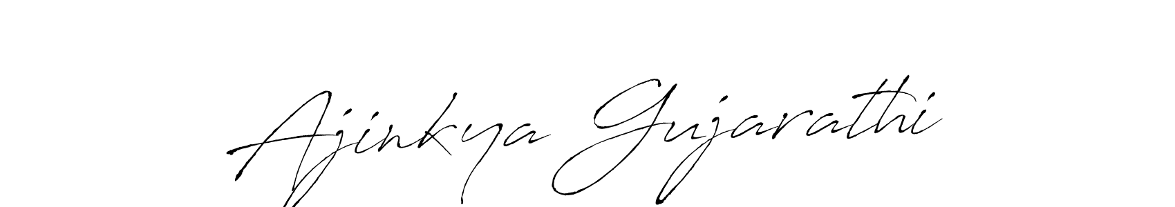 Antro_Vectra is a professional signature style that is perfect for those who want to add a touch of class to their signature. It is also a great choice for those who want to make their signature more unique. Get Ajinkya Gujarathi name to fancy signature for free. Ajinkya Gujarathi signature style 6 images and pictures png