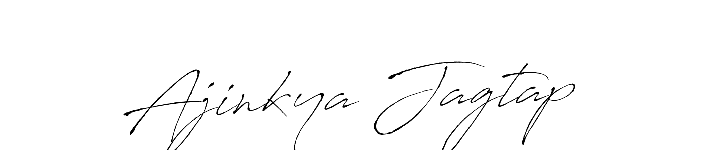 This is the best signature style for the Ajinkya Jagtap name. Also you like these signature font (Antro_Vectra). Mix name signature. Ajinkya Jagtap signature style 6 images and pictures png