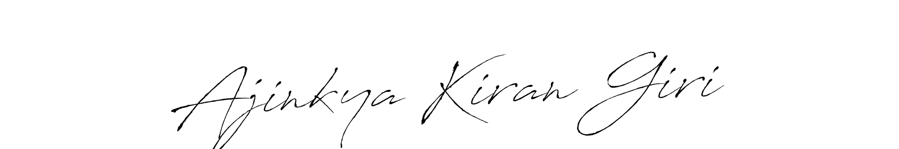 It looks lik you need a new signature style for name Ajinkya Kiran Giri. Design unique handwritten (Antro_Vectra) signature with our free signature maker in just a few clicks. Ajinkya Kiran Giri signature style 6 images and pictures png