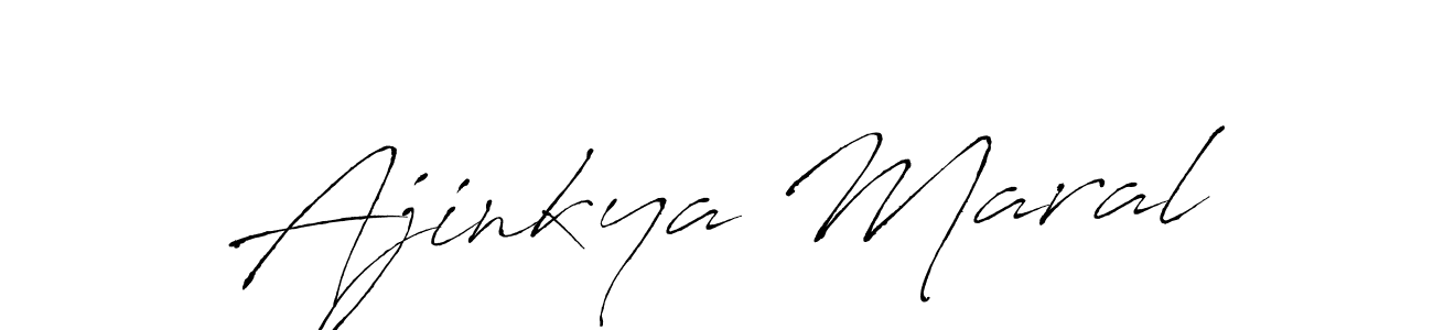 This is the best signature style for the Ajinkya Maral name. Also you like these signature font (Antro_Vectra). Mix name signature. Ajinkya Maral signature style 6 images and pictures png