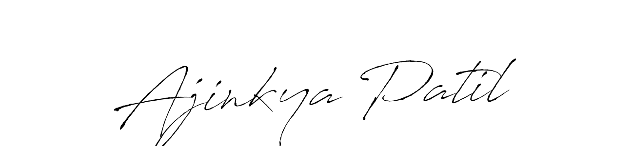 Ajinkya Patil stylish signature style. Best Handwritten Sign (Antro_Vectra) for my name. Handwritten Signature Collection Ideas for my name Ajinkya Patil. Ajinkya Patil signature style 6 images and pictures png
