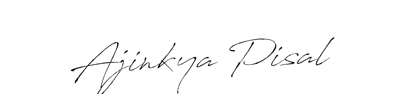 Ajinkya Pisal stylish signature style. Best Handwritten Sign (Antro_Vectra) for my name. Handwritten Signature Collection Ideas for my name Ajinkya Pisal. Ajinkya Pisal signature style 6 images and pictures png
