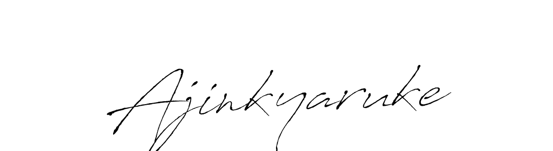 Antro_Vectra is a professional signature style that is perfect for those who want to add a touch of class to their signature. It is also a great choice for those who want to make their signature more unique. Get Ajinkyaruke name to fancy signature for free. Ajinkyaruke signature style 6 images and pictures png