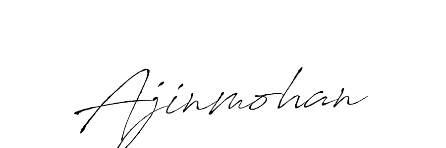 Ajinmohan stylish signature style. Best Handwritten Sign (Antro_Vectra) for my name. Handwritten Signature Collection Ideas for my name Ajinmohan. Ajinmohan signature style 6 images and pictures png