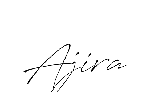 Also we have Ajira name is the best signature style. Create professional handwritten signature collection using Antro_Vectra autograph style. Ajira signature style 6 images and pictures png