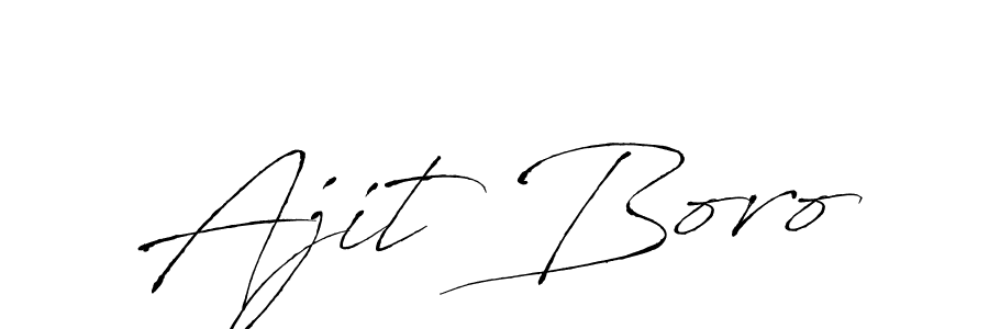 if you are searching for the best signature style for your name Ajit Boro. so please give up your signature search. here we have designed multiple signature styles  using Antro_Vectra. Ajit Boro signature style 6 images and pictures png