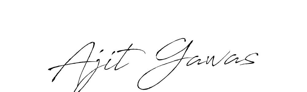 How to make Ajit Gawas signature? Antro_Vectra is a professional autograph style. Create handwritten signature for Ajit Gawas name. Ajit Gawas signature style 6 images and pictures png