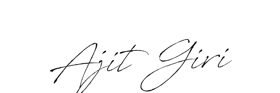 Also You can easily find your signature by using the search form. We will create Ajit Giri name handwritten signature images for you free of cost using Antro_Vectra sign style. Ajit Giri signature style 6 images and pictures png