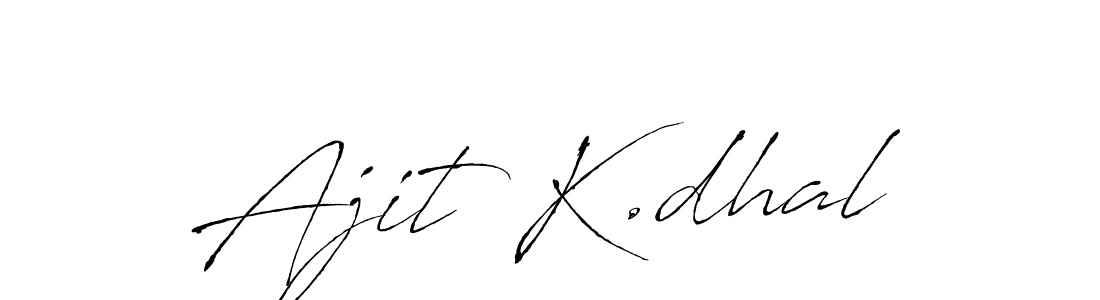 Similarly Antro_Vectra is the best handwritten signature design. Signature creator online .You can use it as an online autograph creator for name Ajit K.dhal. Ajit K.dhal signature style 6 images and pictures png