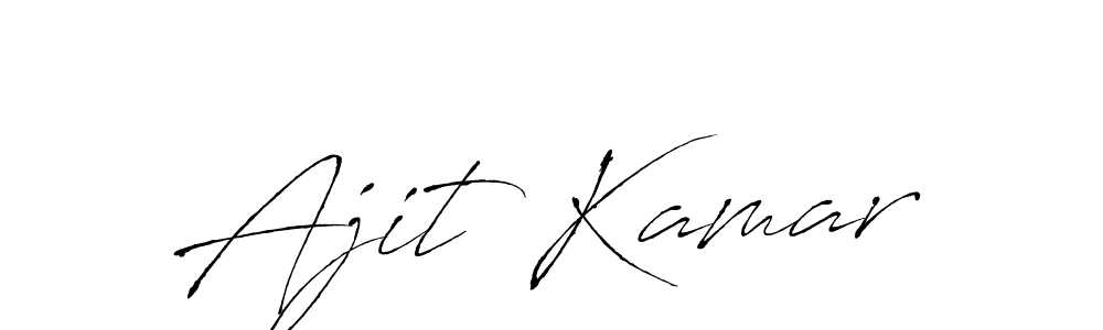 if you are searching for the best signature style for your name Ajit Kamar. so please give up your signature search. here we have designed multiple signature styles  using Antro_Vectra. Ajit Kamar signature style 6 images and pictures png