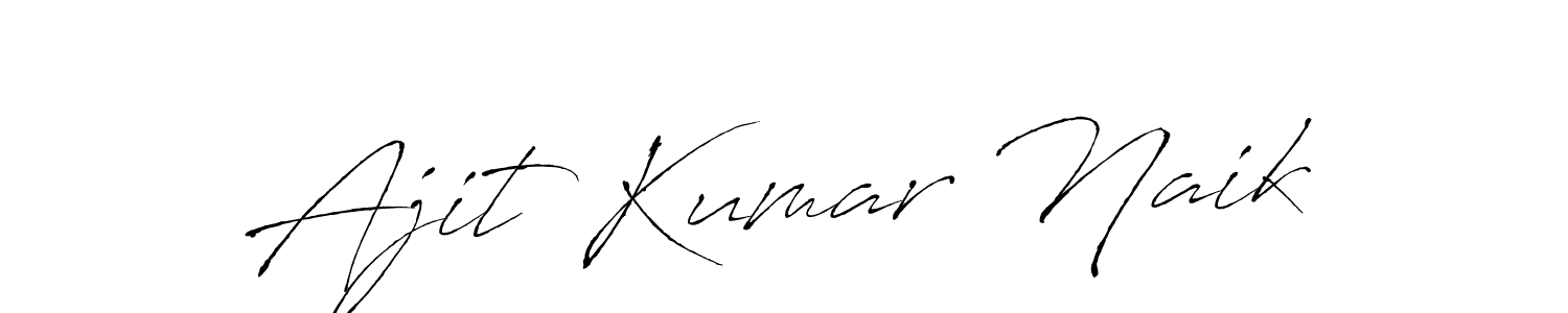 This is the best signature style for the Ajit Kumar Naik name. Also you like these signature font (Antro_Vectra). Mix name signature. Ajit Kumar Naik signature style 6 images and pictures png