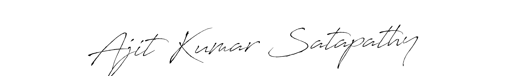Here are the top 10 professional signature styles for the name Ajit Kumar Satapathy. These are the best autograph styles you can use for your name. Ajit Kumar Satapathy signature style 6 images and pictures png