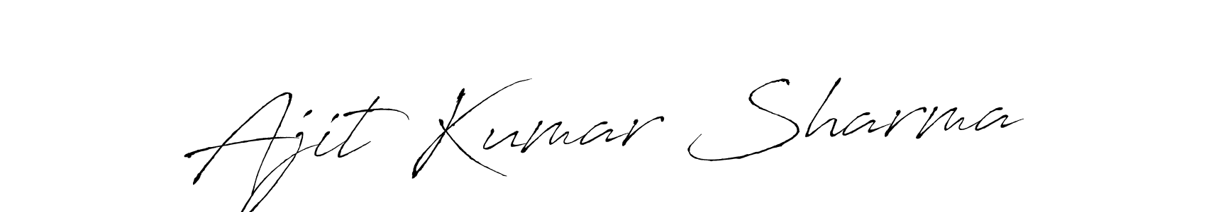 Best and Professional Signature Style for Ajit Kumar Sharma. Antro_Vectra Best Signature Style Collection. Ajit Kumar Sharma signature style 6 images and pictures png