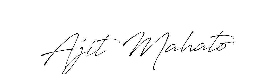 You should practise on your own different ways (Antro_Vectra) to write your name (Ajit Mahato) in signature. don't let someone else do it for you. Ajit Mahato signature style 6 images and pictures png