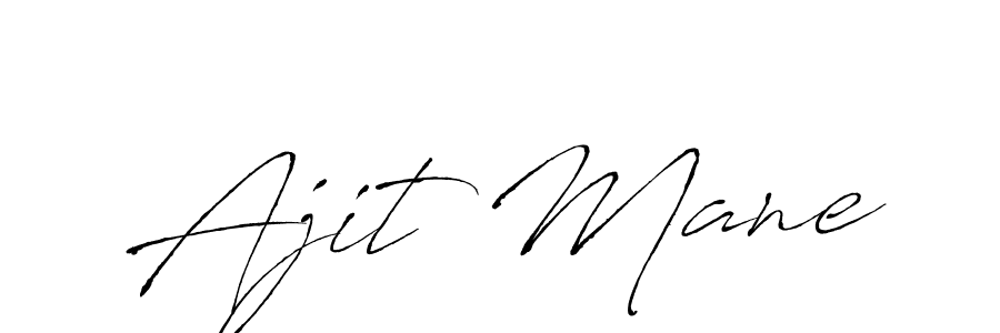 Also You can easily find your signature by using the search form. We will create Ajit Mane name handwritten signature images for you free of cost using Antro_Vectra sign style. Ajit Mane signature style 6 images and pictures png