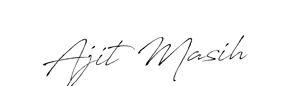 It looks lik you need a new signature style for name Ajit Masih. Design unique handwritten (Antro_Vectra) signature with our free signature maker in just a few clicks. Ajit Masih signature style 6 images and pictures png