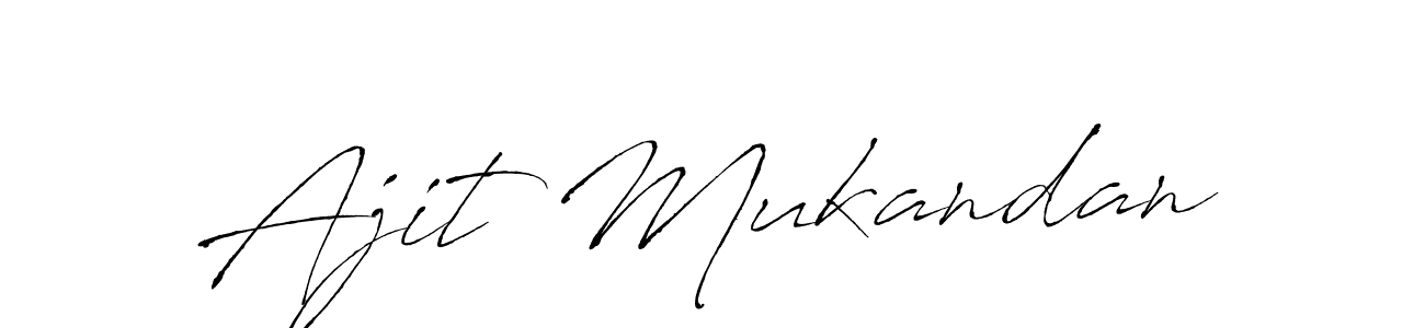 Make a beautiful signature design for name Ajit Mukandan. Use this online signature maker to create a handwritten signature for free. Ajit Mukandan signature style 6 images and pictures png