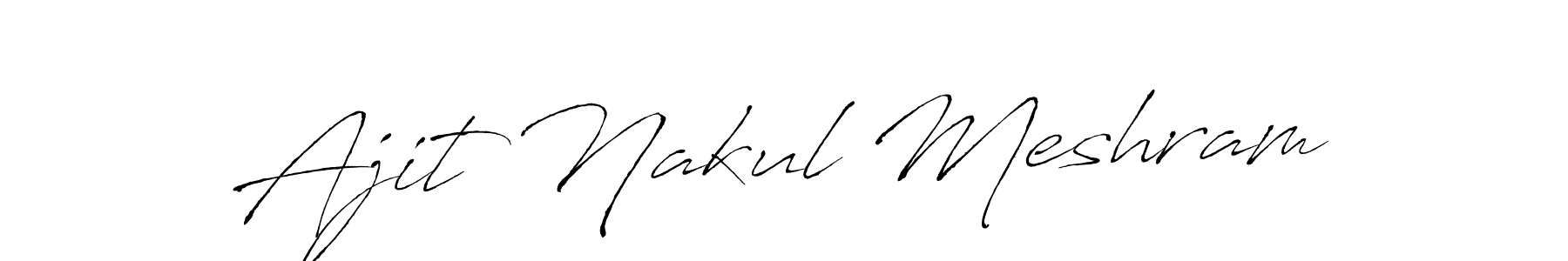 Use a signature maker to create a handwritten signature online. With this signature software, you can design (Antro_Vectra) your own signature for name Ajit Nakul Meshram. Ajit Nakul Meshram signature style 6 images and pictures png