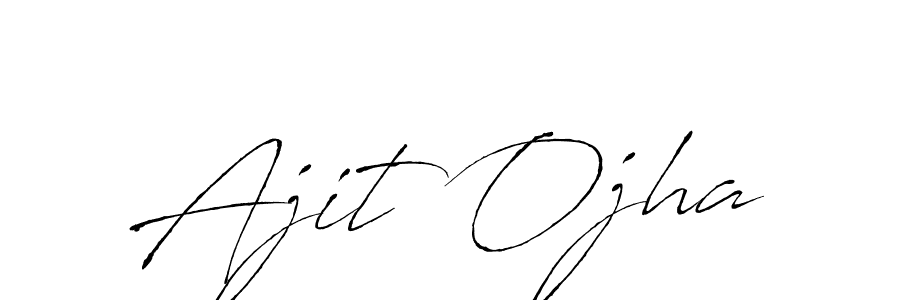 It looks lik you need a new signature style for name Ajit Ojha. Design unique handwritten (Antro_Vectra) signature with our free signature maker in just a few clicks. Ajit Ojha signature style 6 images and pictures png