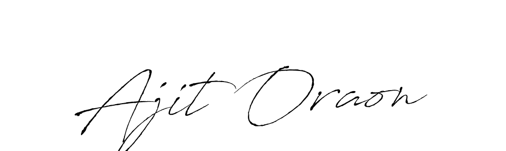 Make a beautiful signature design for name Ajit Oraon. Use this online signature maker to create a handwritten signature for free. Ajit Oraon signature style 6 images and pictures png