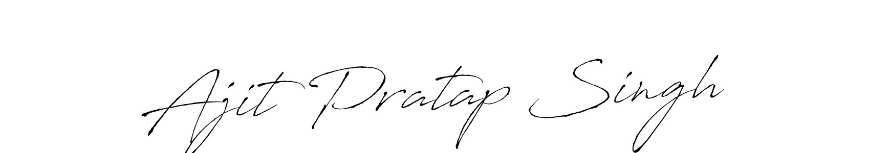 Use a signature maker to create a handwritten signature online. With this signature software, you can design (Antro_Vectra) your own signature for name Ajit Pratap Singh. Ajit Pratap Singh signature style 6 images and pictures png