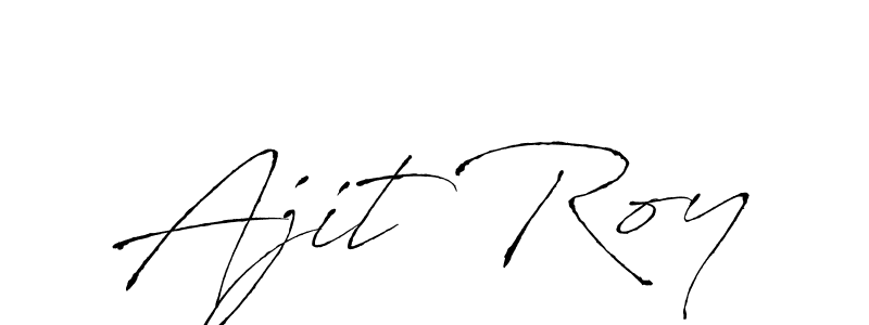 Make a beautiful signature design for name Ajit Roy. Use this online signature maker to create a handwritten signature for free. Ajit Roy signature style 6 images and pictures png