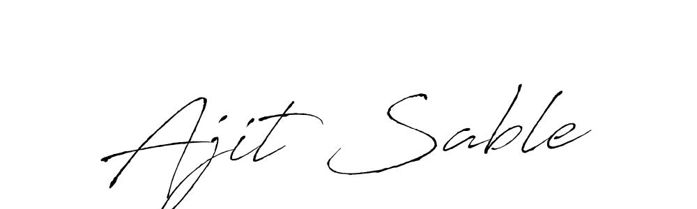 You can use this online signature creator to create a handwritten signature for the name Ajit Sable. This is the best online autograph maker. Ajit Sable signature style 6 images and pictures png