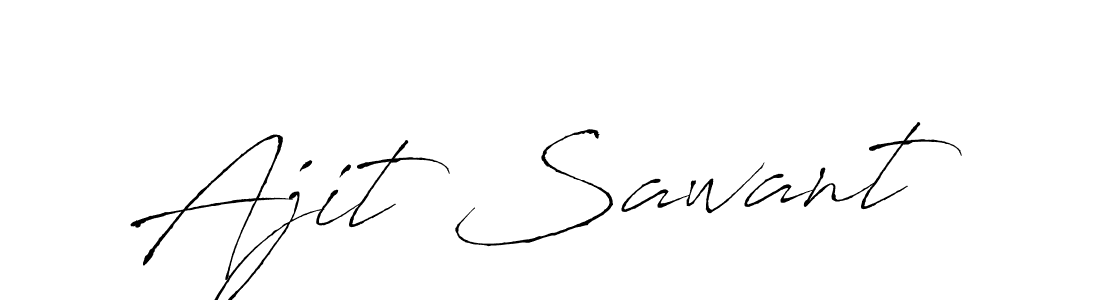 Antro_Vectra is a professional signature style that is perfect for those who want to add a touch of class to their signature. It is also a great choice for those who want to make their signature more unique. Get Ajit Sawant name to fancy signature for free. Ajit Sawant signature style 6 images and pictures png
