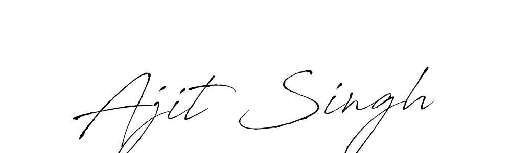 Also we have Ajit Singh name is the best signature style. Create professional handwritten signature collection using Antro_Vectra autograph style. Ajit Singh signature style 6 images and pictures png