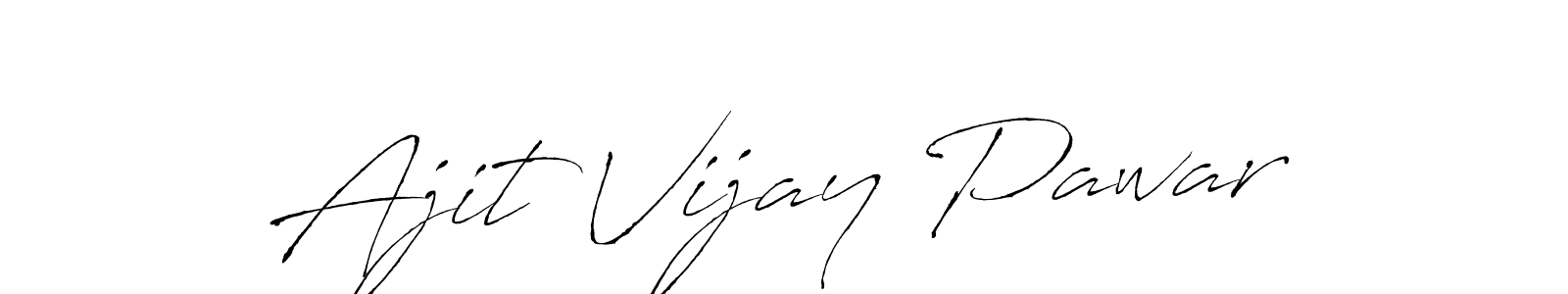 It looks lik you need a new signature style for name Ajit Vijay Pawar. Design unique handwritten (Antro_Vectra) signature with our free signature maker in just a few clicks. Ajit Vijay Pawar signature style 6 images and pictures png